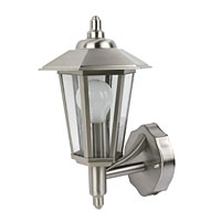 Non-Branded Coach 60W Stainless Steel Lantern Wall Light