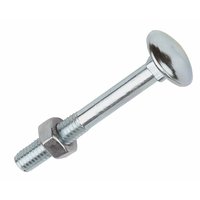 Non-Branded Coach Bolts BZP M6 x 50mm Pack of 100