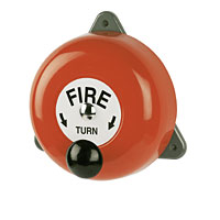 Non-Branded Emergency Rotary Hand Bell