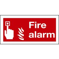 Non-Branded Fire Alarm Sign