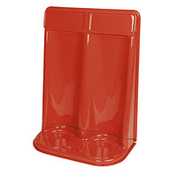 Fire Trolley 2 Extinguisher Stand