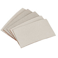 Hand Sanding Grip Sheets 70 x 125mm 80 Grit Pack of 50