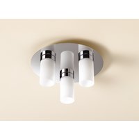 Ice Fixed Triple Ceiling Light Bathroom Light Fitting