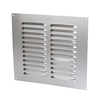 Non-Branded MapVent Silver 229mm Louvre Vent
