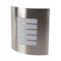 Non-Branded Oslo 60W Stainless Steel Square Wall Light