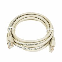 Patch Lead Ivory 2.0m Pack of 10