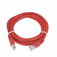 Non-Branded Patch Lead Red 2.0m Pack of 10