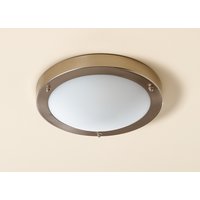 Portal Brushed Chrome Bathroom Ceiling Light GLS