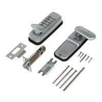 Non-Branded Securefast Mini Mechanical Medium Duty Push Button Lock Tubular Latch