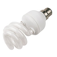 Non-Branded Spiral Energy Saving BC 18w CFL