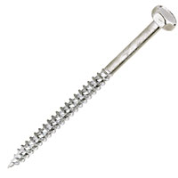 Non-Branded Turbo Coach Screws Zinc and Yellow Passivated M10 x 160mm Pack of 50