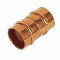 Yorkshire Solder Ring Straight Coupling YPS1 15mm Pack of 10