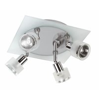 Non-Branded Zona 4 Plate Frosted Glass Spotlight
