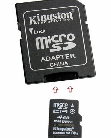 4GB Micro SD Memory Card incl. adapter Nokia E63