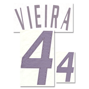 02-03 France Away Vieira 4 Official Name and