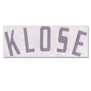 None 04-05 Germany Home Klose Official Name Only