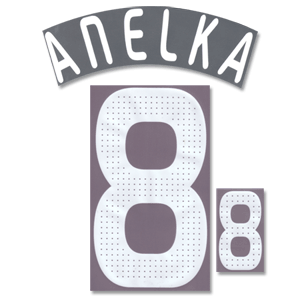 None 07-09 France Home/Away Anelka 8 Name and Number