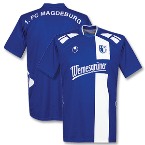 None 08-09 FC Magdeburg Home Shirt