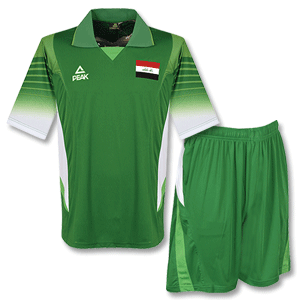 None 08-09 Iraq Home Shirt   Shorts