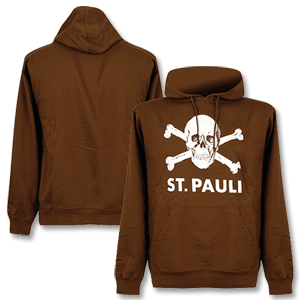 08-09 St. Pauli Hoody Skull - Brown