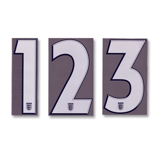 None 08-10 England Away Back Numbers Name and Number