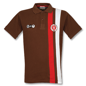 09-10 St. Pauli Polo Shirt - brown