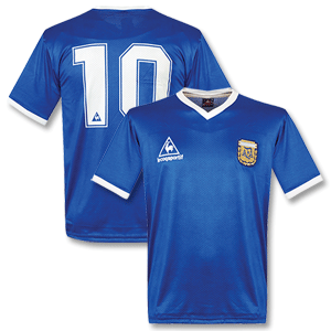 None 1986 Argentina Replica Away Shirt   No.10