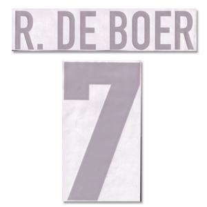 None 1998 Holland World Cup Home R. De Boer 7 (No