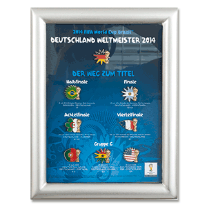 2014 FIFA Pin Collection - the Way to Final