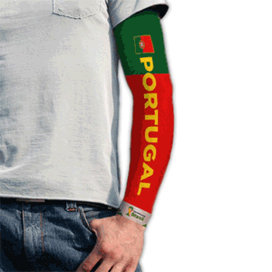 None 2014 World Cup Tattoo Sleeve - Portugal (1 in