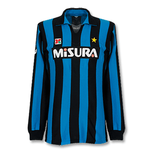 None 84-86 Inter Milan Home L/S Shirt - Grade 8