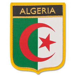 None Algeria 1 Embroidery Patch 90mm x 70mm