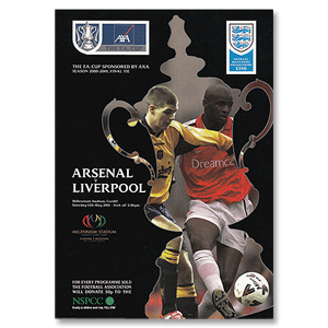 Arsenal v Liverpool - 2001 FA Cup Final at the