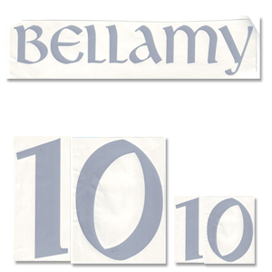 None Bellamy 10 04-05 Wales Home Official Name and