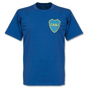 None Boca Juniors Logo T-Shirt - Royal