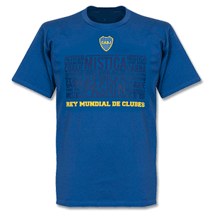 None Boca Juniors Misitica T-Shirt - Royal