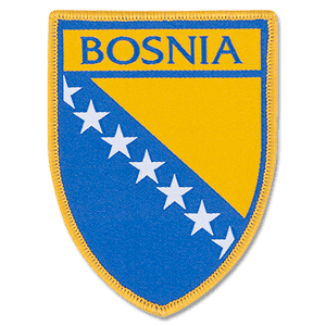None Bosnia Embroidery Patch 90mm x 65mm