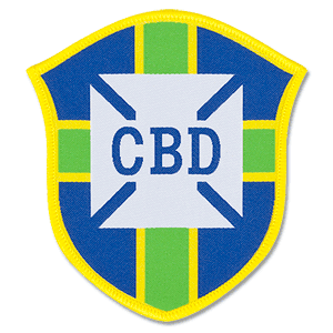 None Brazil Embroidery Patch 90mm x 80mm