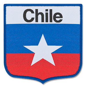 None Chile Embroidery Patch 90mm x 90mm