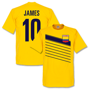 Colombia James T-Shirt - Yellow - Boys