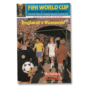England v Romania - World Cup Qualifier at