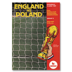 None England vs Poland - 1990 WC Qualifier at