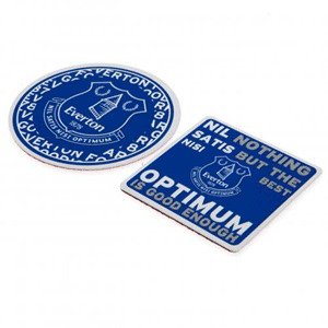 Everton Multi Surface Signs (Pack of 2, 9x9cm 