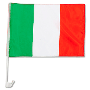 None Italy Car Flag