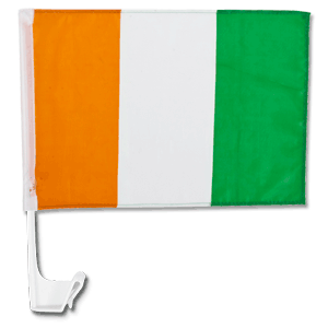None Ivory Coast Car Flag