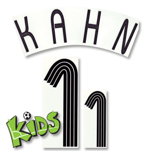 None Kahn 1 05-07 Germany Home GK - Kids Name and