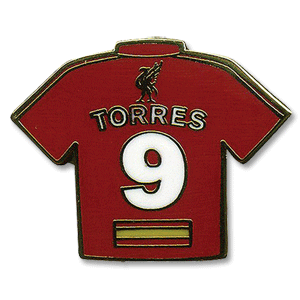 Liverpool Torres No.9 Kit Enamel Pin Badge