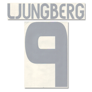 None Ljungberg 9 03-04 Sweden Away Official Name and