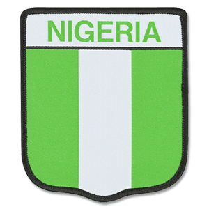 None Nigeria Embroidery Patch 90mm x 75mm