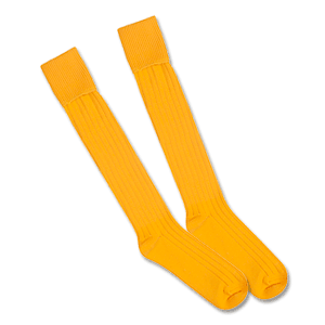 Precision Plain Football Socks - Amber